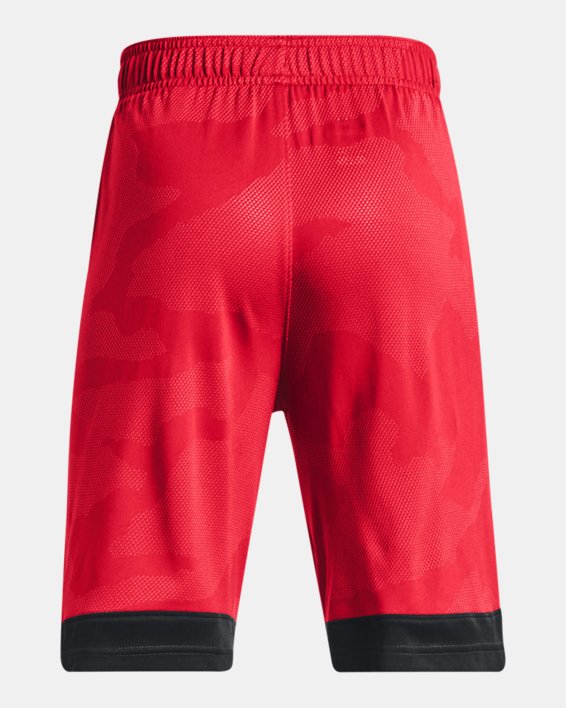 Boys' UA Velocity Jacquard Shorts, Red, pdpMainDesktop image number 1